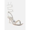 Ebina Charm Detail Spool Women Heels - 4 of 4