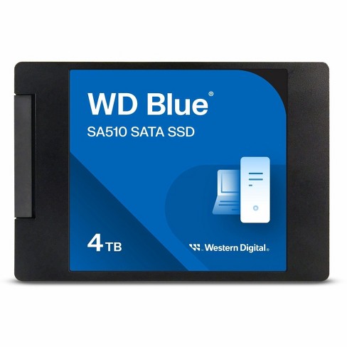 WD Blue SA510 Solid State Drive - 4TB Internal 2.5" SATA - WDS400T3B0A - image 1 of 3