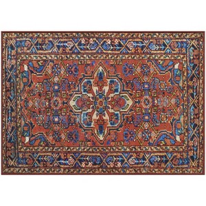 Gel Pro NeverMove Esther 34 in. L X 24 in. W Vintage Red Tribal Polyester Floor Mat - 1 of 1