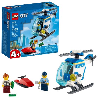 LEGO City Police Helicopter Building Kit 60275