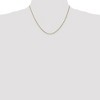 Black Bow Jewelry 1mm 14k Yellow Gold Classic Box Chain Necklace - 2 of 4