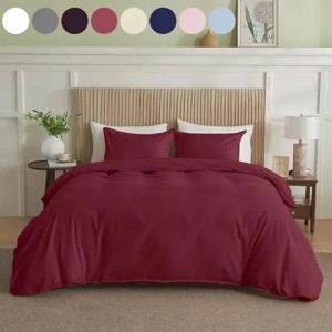 Racxily Simply Clean Solid Duvet cover, Single duvet cover, bedding - 1 of 4