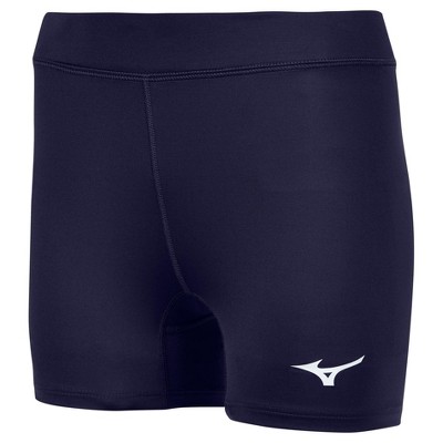 Mizuno Women's Flat Front Low Rider Volleyball Short Womens Size Medium In  Color Royal (5252)