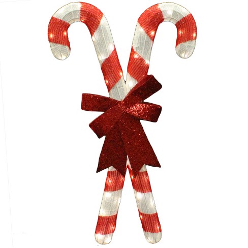 Joiedomi 2.78ft Candy Canes Led Yard Lights : Target