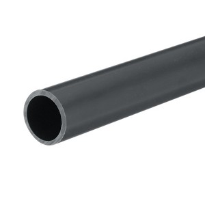 Unique Bargains PVC Water Plumb DIY Crafts High Impact Rigid Round Pipes 8" Length - 1 of 4