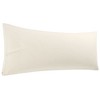 PiccoCasa 90 GSM Solid Soft Envelope closure Microfiber Body Pillowcase - 2 of 4