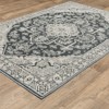 Oriental Weavers Intrigue INT07 Blue/ Grey Indoor Area Rug - 3'10" x 5'5" - 3 of 4