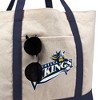 Augustana University Canvas Tote Bag With External Pocket, Reusable Shoulder Bag for Shopping, School, Beach - 2 of 4