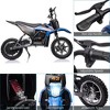 36V Electric Dirt Bike for Kids, Ride on Motorcycle 350W Brushless Motor Fast Speed 15.5MPH - 2 of 4