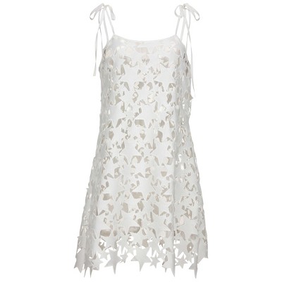 VENUS Womens Star Lace Cover-Up Dress