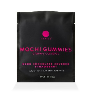 Issei Mochi Gummies Chocolate Covered Strawberry Chewy Candy - 4oz - 1 of 4