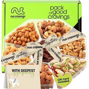 Special Event Gift Tray Gourmet Nuts Arrangement Platter (7 Assortment) - 1 of 4
