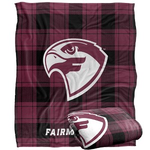 Fairmont State University Campus Plaid Spirit Silky Touch Super Soft Throw Blanket 50x60 - 1 of 4