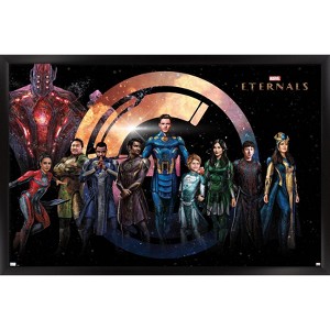 Trends International Marvel Cinematic Universe Eternals - Group Framed Wall Poster Prints - 1 of 4