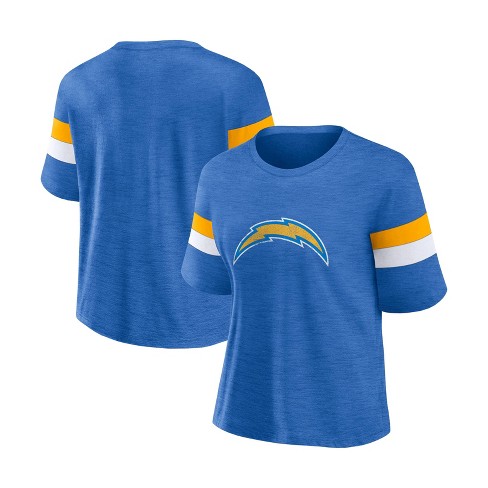 Nfl Los Angeles Chargers Women s Short Sleeve Fashion T shirt S Target