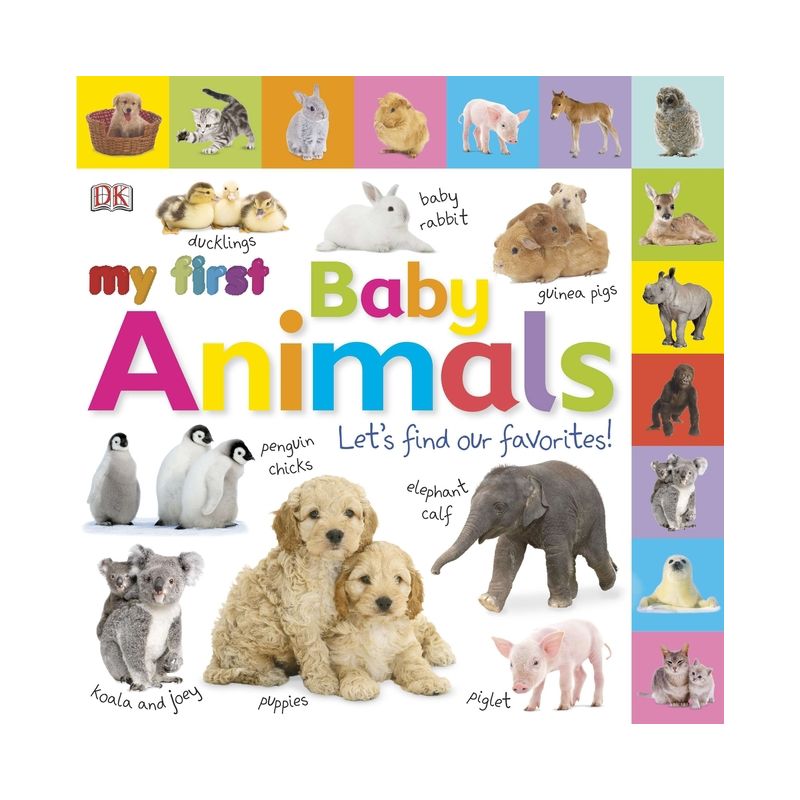 Tabbed Board Books: My First Baby Animals - (My First Tabbed Board Book) by  DK, 1 of 2