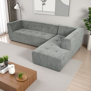 112.2" Modular L-Shaped Sectional Sofa, 2pcs Combination - 1 of 4