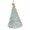 Kurt Adler Noble Gems Glass Ornament for Christmas Tree, Seaglass Christmas Tree, 5" - 4 of 4