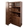 Ridstar 70.87 in. H Multi-Function Pull-Out Kitchen Storage Cabinet with Multi-Tier Shelving for Kitchen & Dining Room-White - 4 of 4