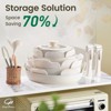 Itopfox Ceramic Cookware Set Non Toxic with Detachable Handles, Healthy Nonstick Pans and Pots Set 19 Pcs, Induction Dishwasher Oven Safe Kitchen Set - 3 of 4