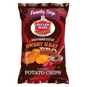 Better Made Special Southern Style Sweet Heat BBQ Flavored Potato Chips - 9.5oz - 1 of 4