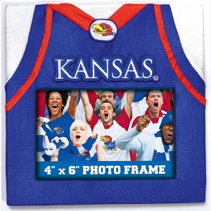 MasterPieces Team Jersey Uniformed Picture Frame - NCAA Kansas Jayhawks - 1 of 3