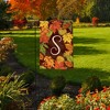 Briarwood Lane Fall Garden Flag 12x18 For Outdoor Fall Leaves Monogram Letter S For Fall Garden Flag Flags For Outside - 4 of 4