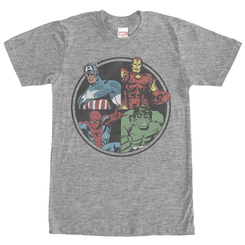 Men's Marvel Avengers Circle T-Shirt, 1 of 5