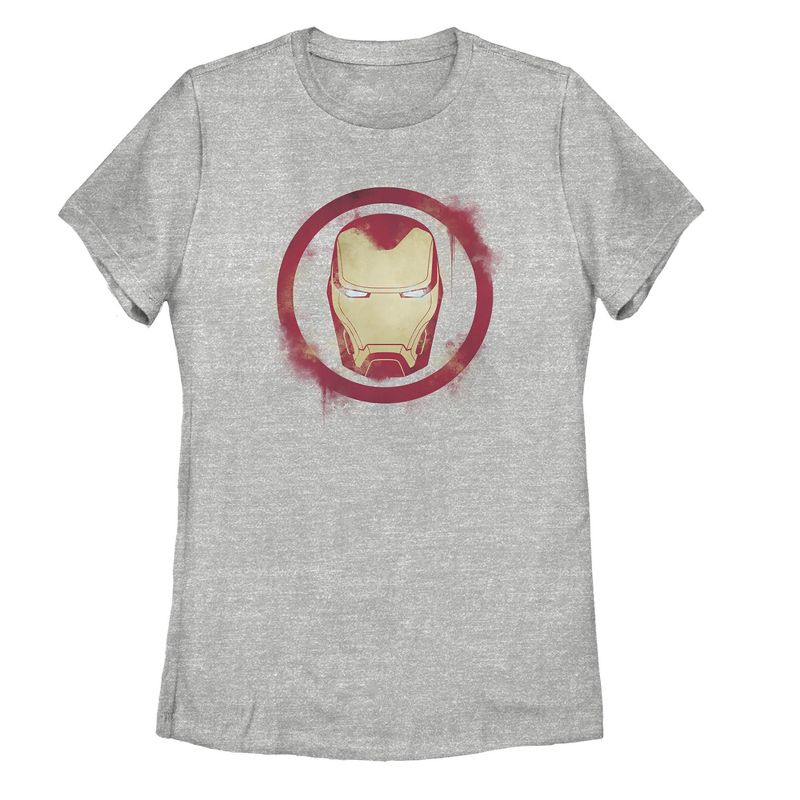 Women's Marvel Avengers: Endgame Smudged Iron Man T-Shirt, 1 of 4