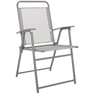 Laurenti 6-Person Grey Glass-Top Outdoor Dining Set with Umbrella