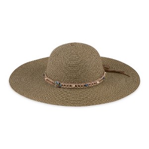 Hadley Wren Lainey Sun Hat - Taupe - 1 of 4