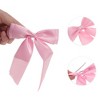 Unique Bargains Fashion Double Ribbon Hair Clips Hairdo Clip 2 Pcs - 2 of 4