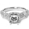 Pompeii3 1/3ct Diamond Engagement Ring Setting 950 Platinum - 2 of 3