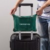 Plazatex 100% Polyester Comfort Fly Travel Wrinkle Resistant Pillow & Blanket Set 40" x 70" Green - 2 of 4