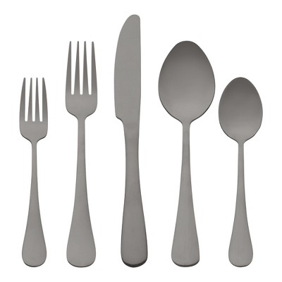 REGALWOVEN Stainless Steel Mirror Polished Flatware Cutlery Set 20 Piece