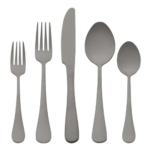 REGALWOVEN Stainless Steel Mirror Polished Flatware Cutlery Set 20 Piece - 1 of 4