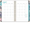 Global Printed Products Hardcover AY 2025-2026 Fashion Planner - 5.5"x8" (Small Navy Floral) - 2 of 4