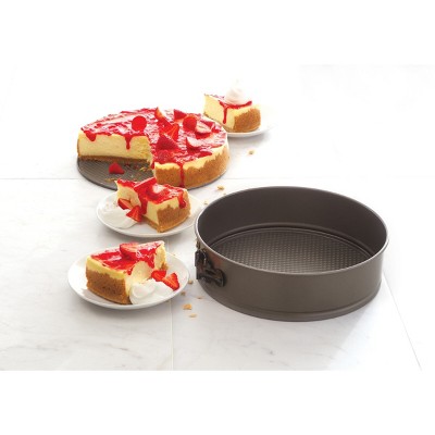 Gray Nonstick Aluminum 3-Piece Springform Pan Set