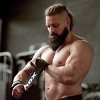 RDX Sports W2 Powerlifting Wrist Wraps - Enhanced Grip and Stability for Strength Training, CrossFit, Bodybuilding, Powerlifting - Black - 3 of 4