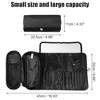 Unique Bargains Travel Makeup Bag Makeup Brush Holder Portable Makeup Organizer Bag Cosmetics Storage Bag Waterproof 1 Pcs - 4 of 4