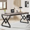 Tribesigns 63" Office Computer Desk, Executive Desk Workstation - 2 of 4