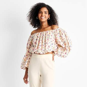 Floral : Tops & Shirts for Women : Target