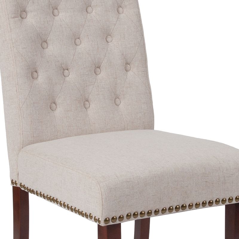 Flash Furniture HERCULES Series Parsons Chair with Rolled Back, Accent Nail Trim, 6 of 12