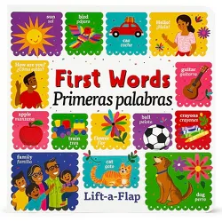 First Words / Primeras Palabras (Bilingual) - by  Rosie Pajaro (Board Book)