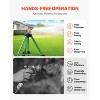 VEVOR Impact Sprinkler on Tripod Base, Heavy Duty Tripod Sprinklers with Brass Head & 3/4" Connector, 360 Degree Large Area Coverage, Green - 4 of 4