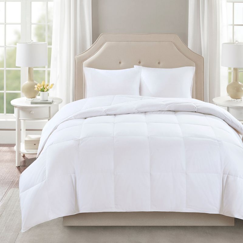 Cotton Sateen Down 300 Thread Count Comforter - Level 2 with 3M&#174; Stain Release, 2 of 5