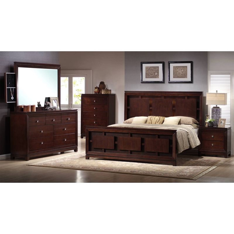 Easton Bed - Queen - Cherry - Picket House Furnishings, 4 of 5