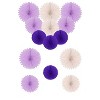 Meant2tobe Happy Birthday Decoration - Purple- 24 Pieces - image 3 of 4