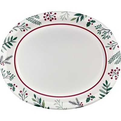 oval paper plates