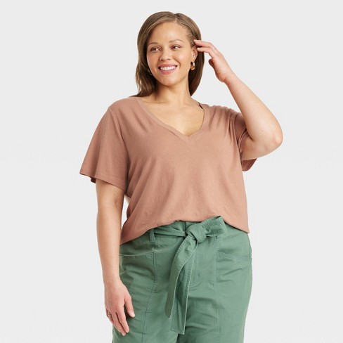 Target womens plus size sales tops